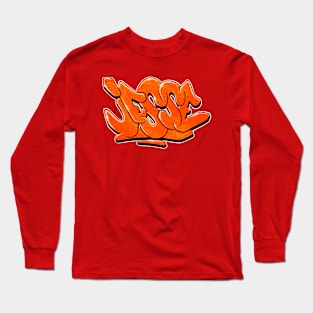 Jesse - graffiti name Long Sleeve T-Shirt